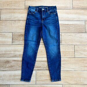 Womens American Eagle Curvy Hi-Rise Jegging - 4 Short